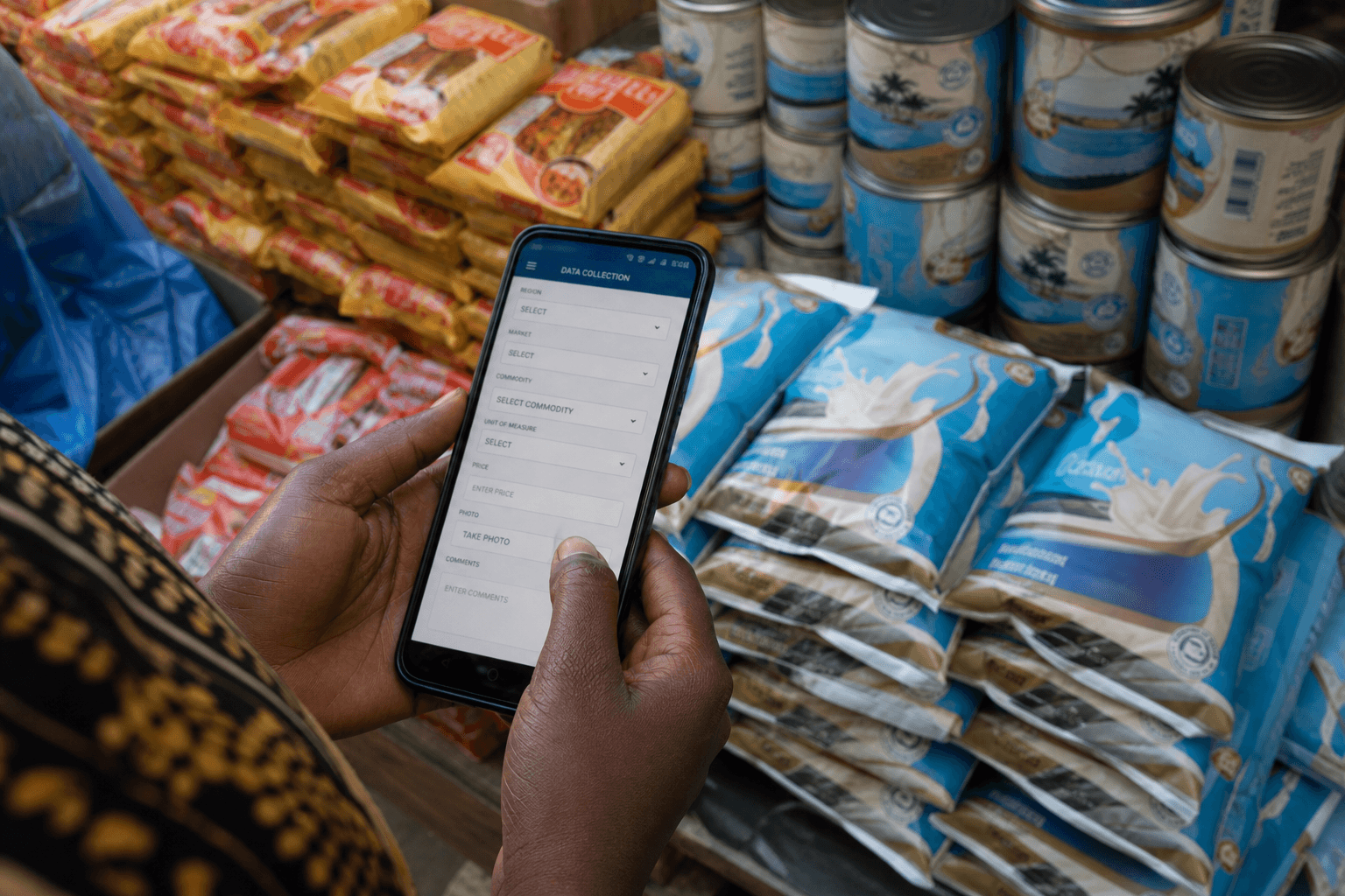 Ground-level demand signal captured at the stall